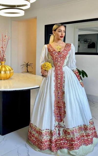 Abingo habesha dress traditional clothes