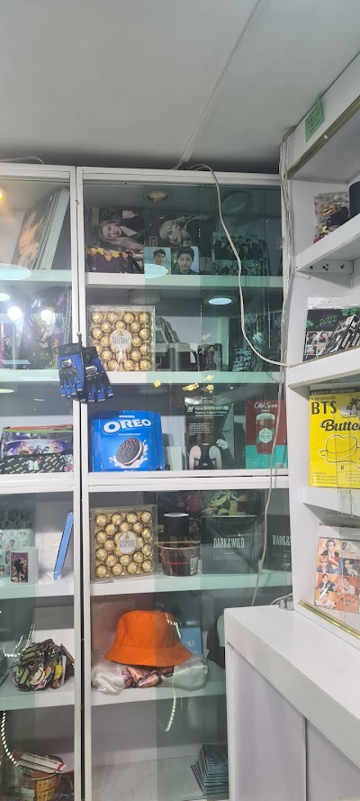 Kpop shop in Ethiopia