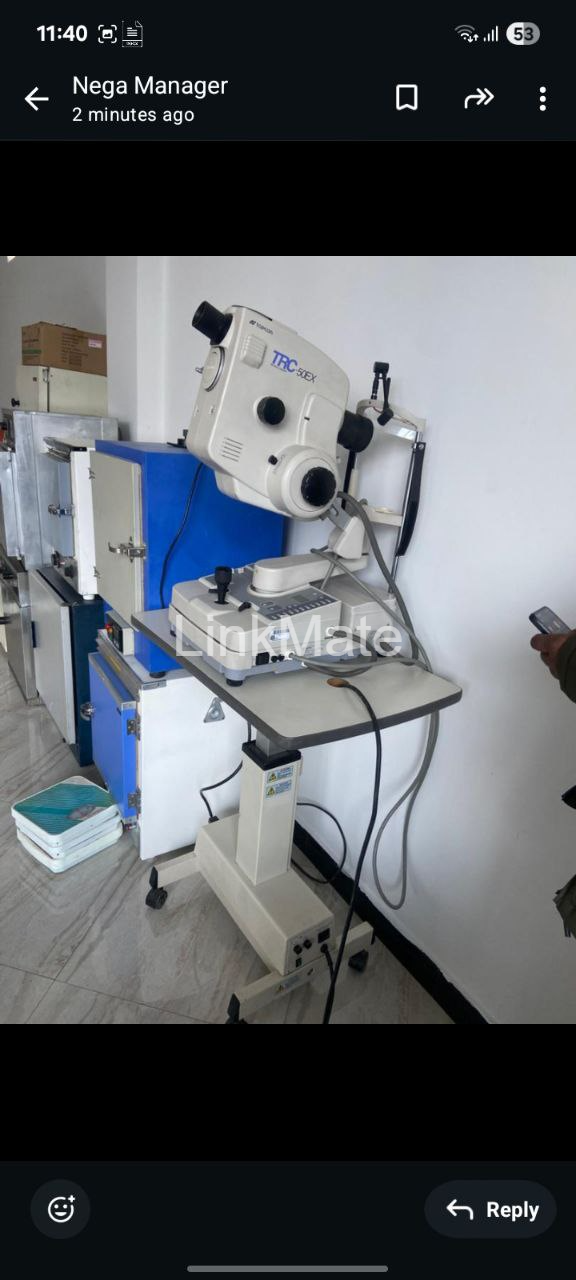 Topcon TRC-50EX Fundus Camera